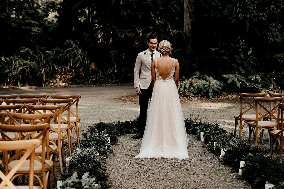 Natural Romantic Wedding Inspiration at a Rainforest Retreat | White Parrot Photography & Film