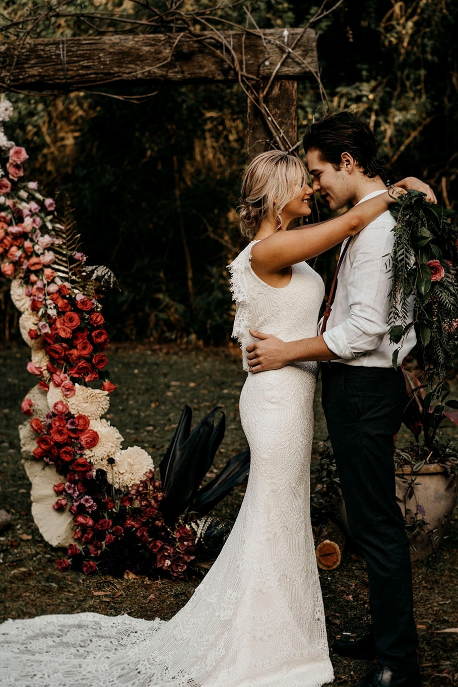 Natural Romantic Wedding Inspiration at a Rainforest Retreat | White Parrot Photography & Film