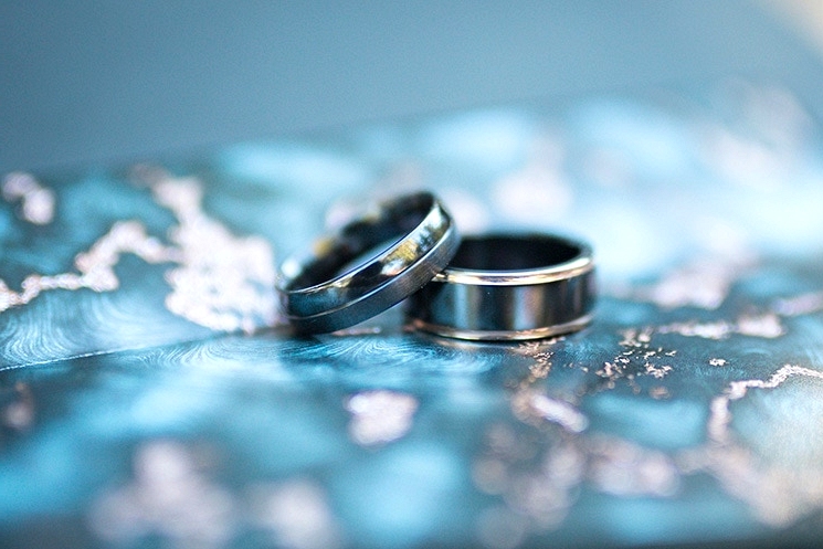 Modern Rustic Wedding Inspiration in Moody Blue & Copper | Jasmine Skye Photography