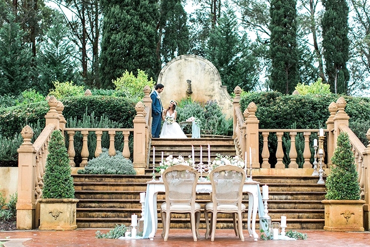 Pastel Vintage Garden Wedding Inspiration | Moments Photography