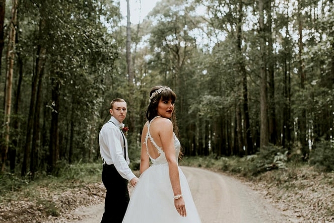 Moody Woodland Wedding Inspiration | Woodlands Creative Photography and Film