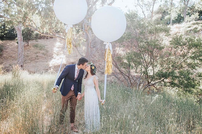 Rustic Floral Wedding Inspiration with Copper Highlights | Chloe Tanner Photography