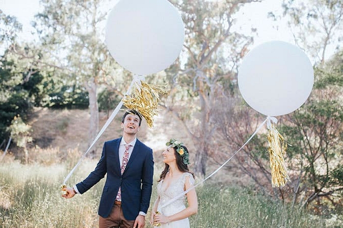 Rustic Floral Wedding Inspiration with Copper Highlights | Chloe Tanner Photography