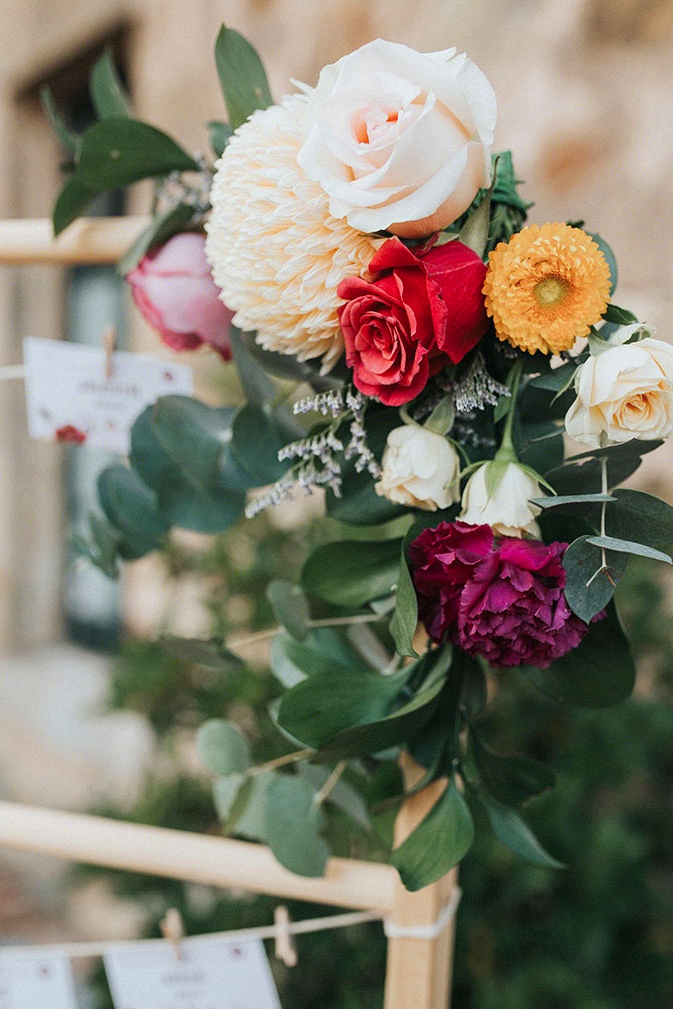 Rustic Floral Wedding Inspiration with Copper Highlights | Chloe Tanner Photography