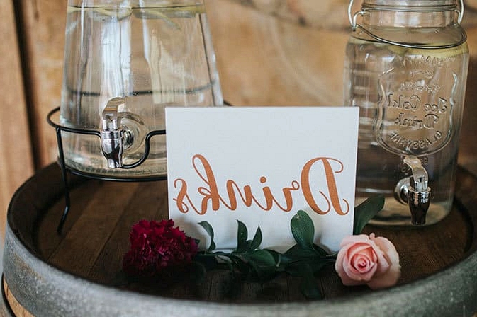 Rustic Floral Wedding Inspiration with Copper Highlights | Chloe Tanner Photography