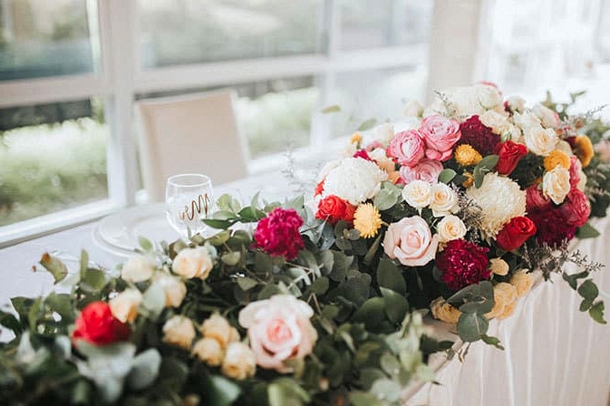 Rustic Floral Wedding Inspiration with Copper Highlights | Chloe Tanner Photography