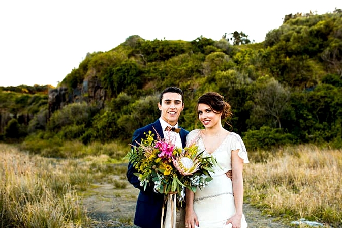 Wild and Bright Boho Wedding Inspiration | Ainslee Burke Photography