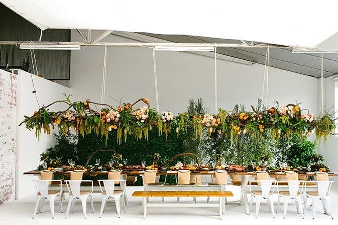 Modern Foodie Woodland Wedding Inspiration | Fifteen Photography