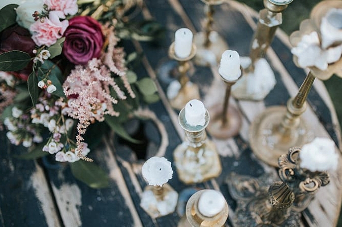 Vintage Boho Wedding Inspiration | Chloe Tanner Photography