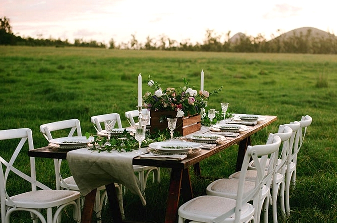 Romantic Country Wedding Inspiration | Dani Dury