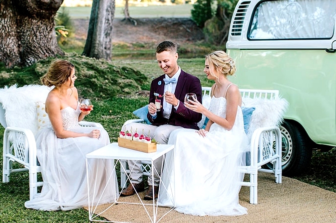 Vibrant Summer Garden Wedding Inspiration | Camilla Kirk Photography
