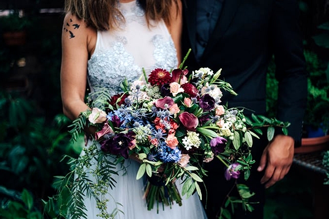 Whimsical Wedding Inspiration in Shades of Blue