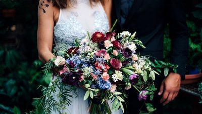 Whimsical Wedding ceremony Inspiration in Shades of Blue