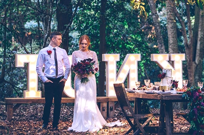 Modern Rustic Wedding Inspiration | Kristie Carrick Photography