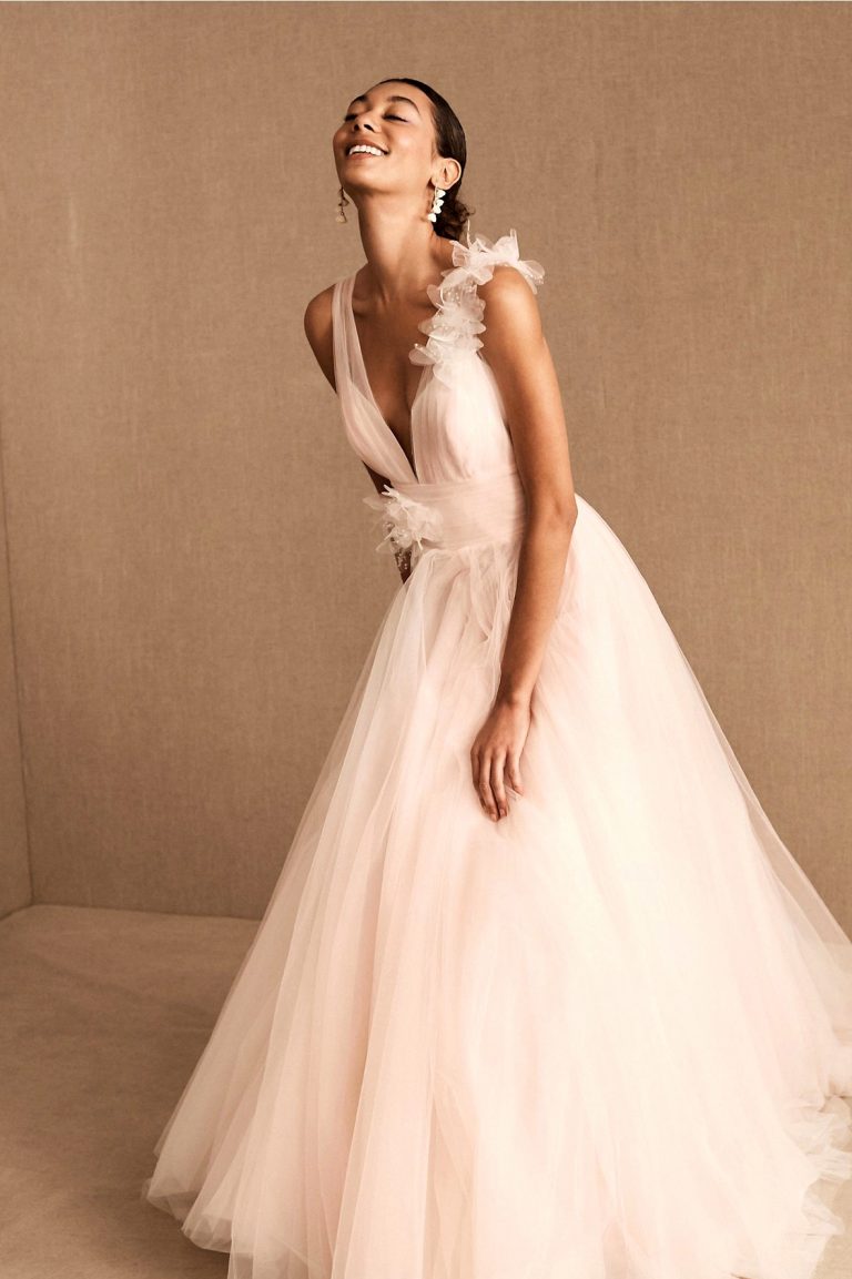 Fairly in Pink Our Favourite Blush Wedding ceremony Clothes Swanky