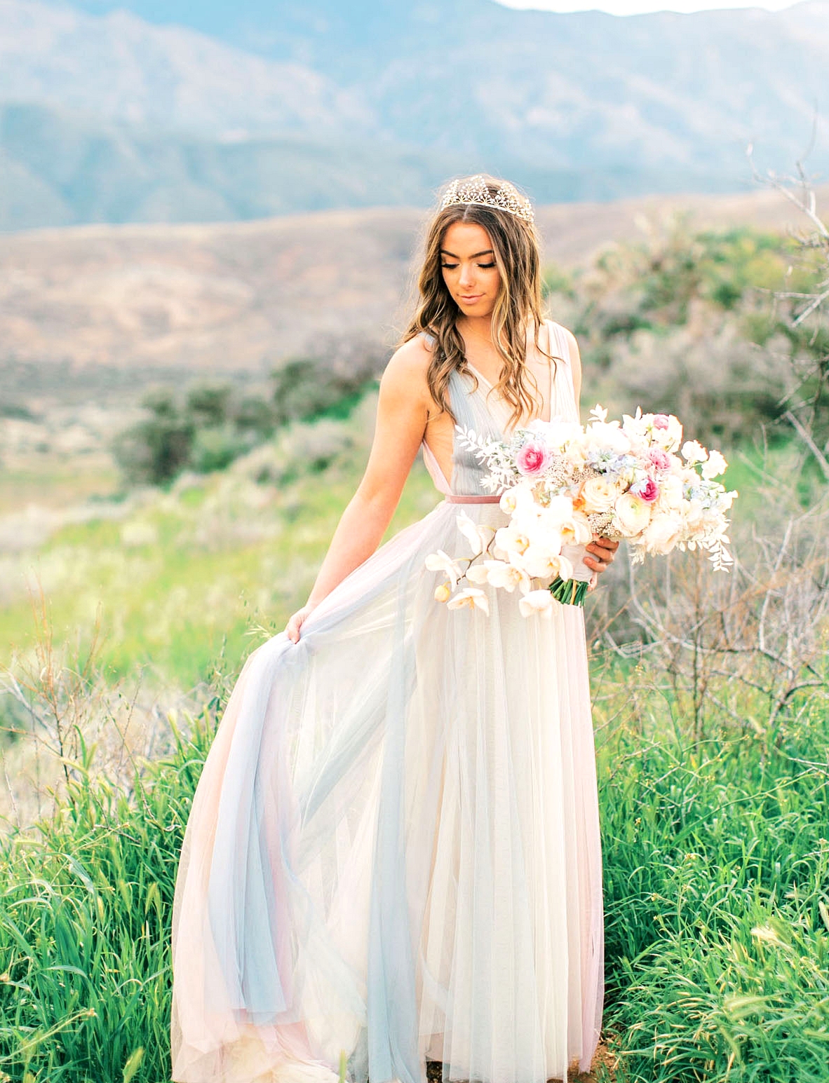 Rainbow Wedding Dress Inspiration