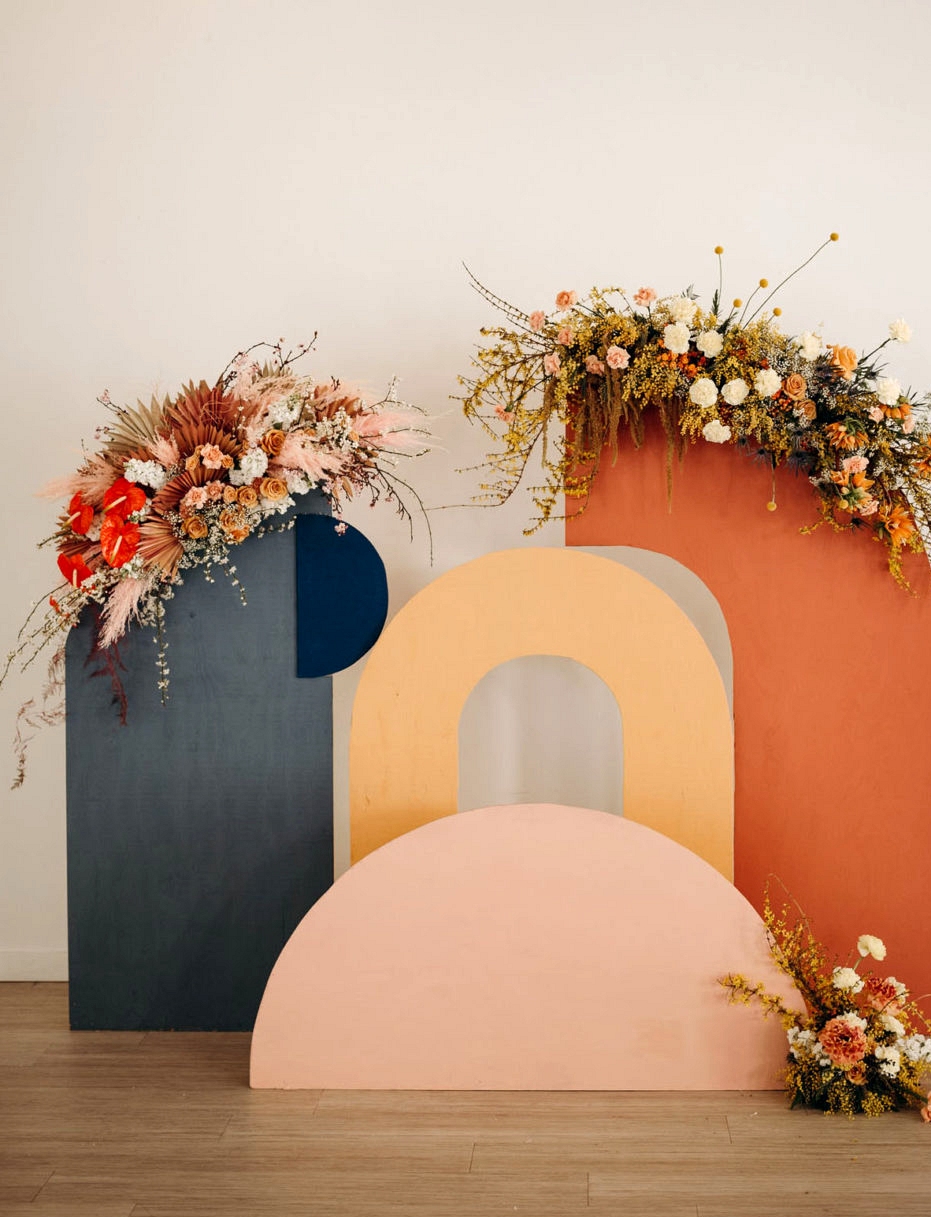Colour-Blocking Wedding Ideas | 