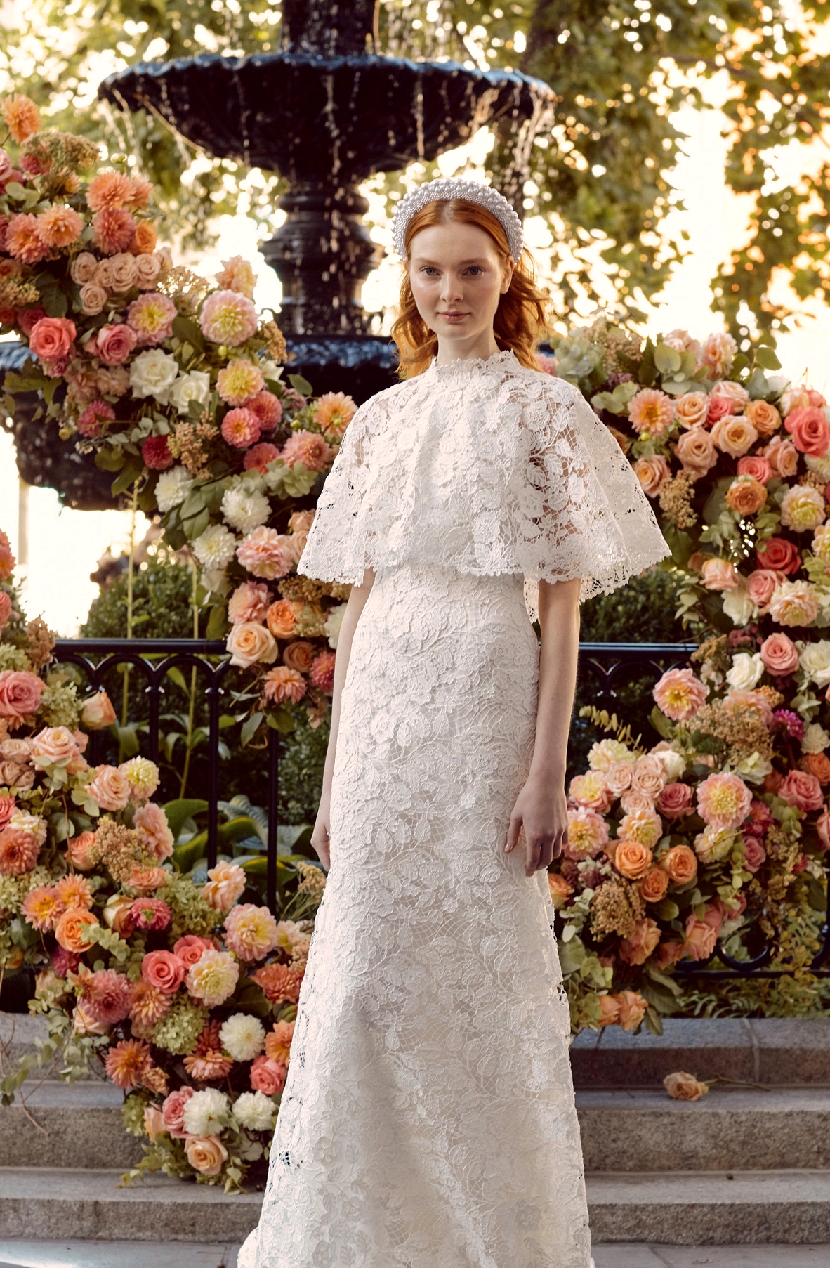 Lela Rose Lace Wedding Dress