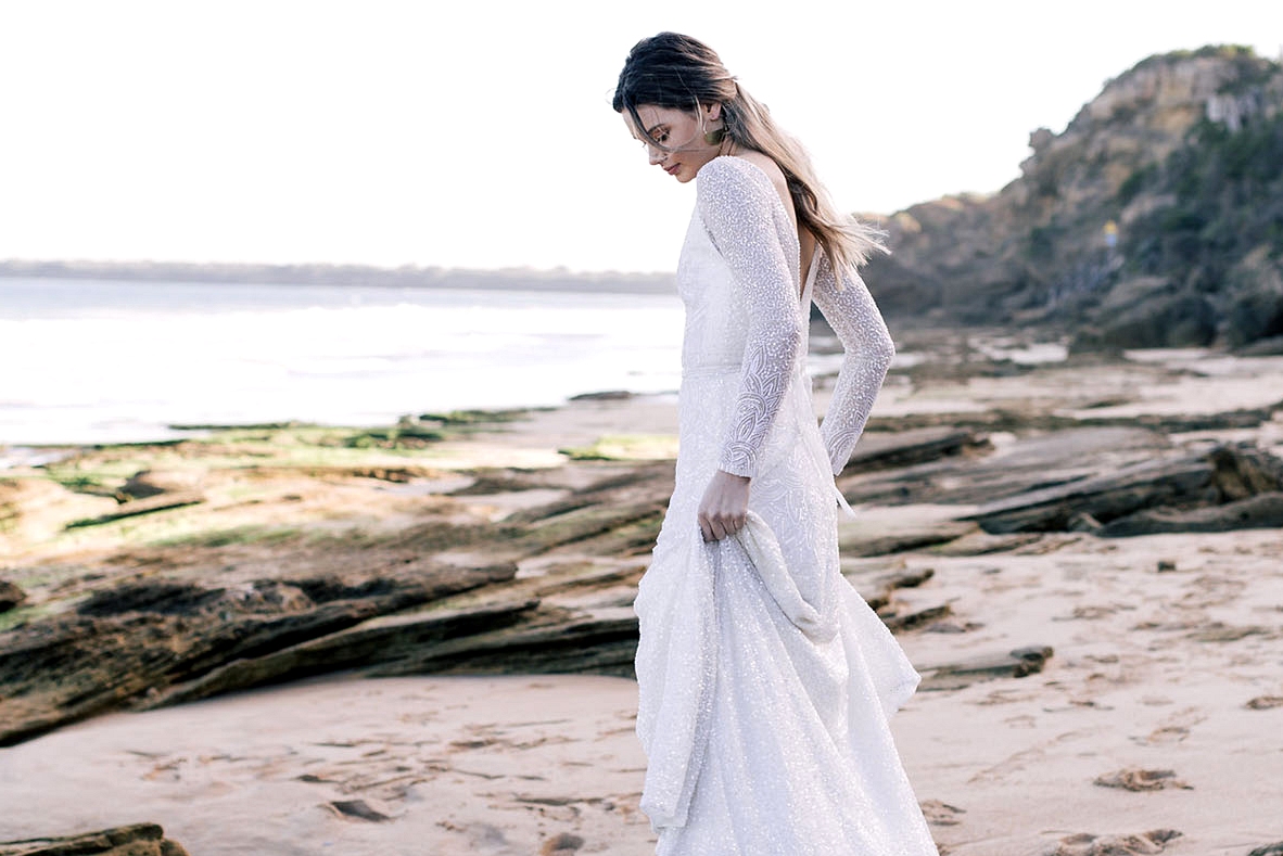Liquid Light: Ethereal Wedding Gowns from Karen Willis Holmes