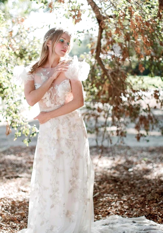 Chloris Gown. Photo by Claire Pettibone