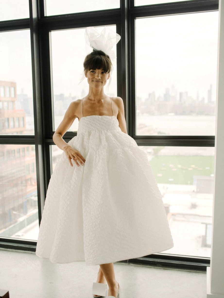 30 Short Wedding Dresses We're Obsessed With! See them all on www.onefabday.com