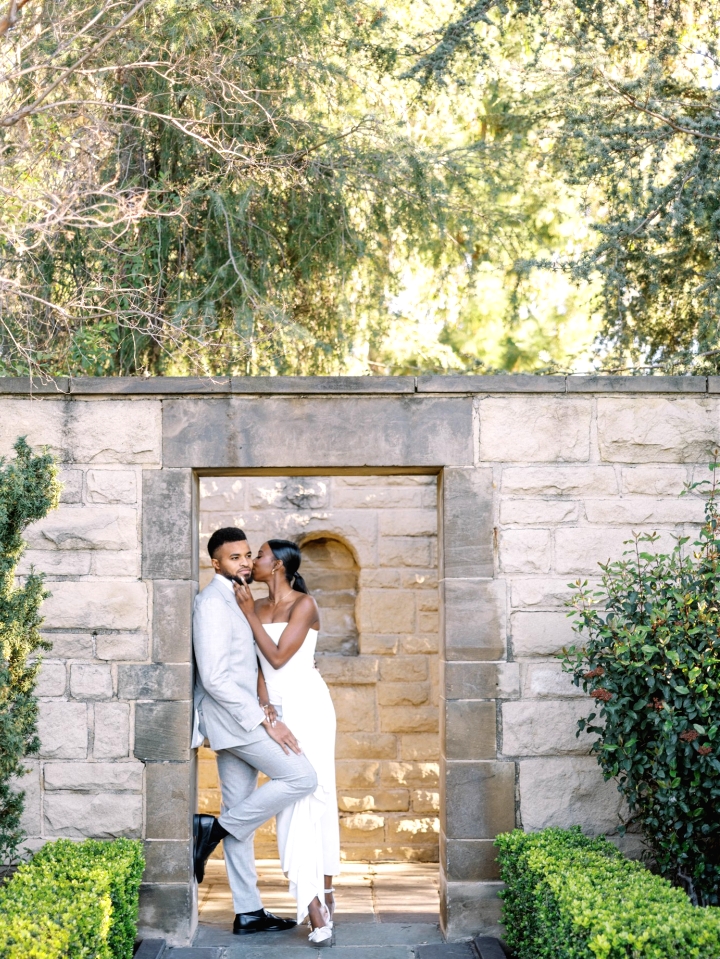 A Chic Beverly Hills Engagement at Greystone Mansion & Gardens