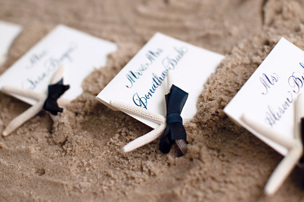 Beach Theme Escort Cards 1