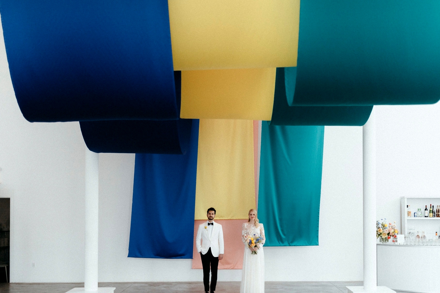 Modern Wedding Drape Ideas for the Creative Couple ⋆ Ruffled