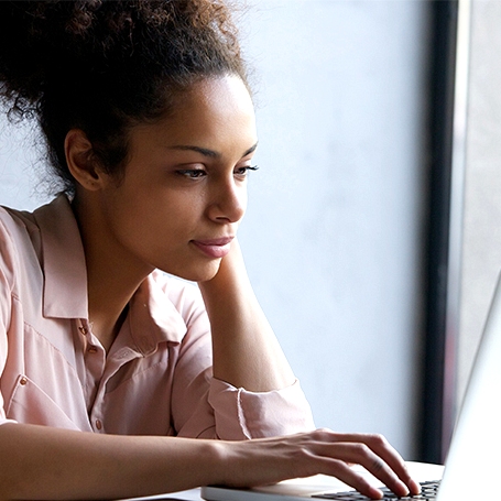 Woman on Laptop