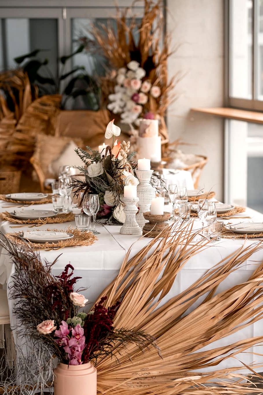 Natural Boho Beach Wedding Inspiration | Photography: Michael Boyle Photography