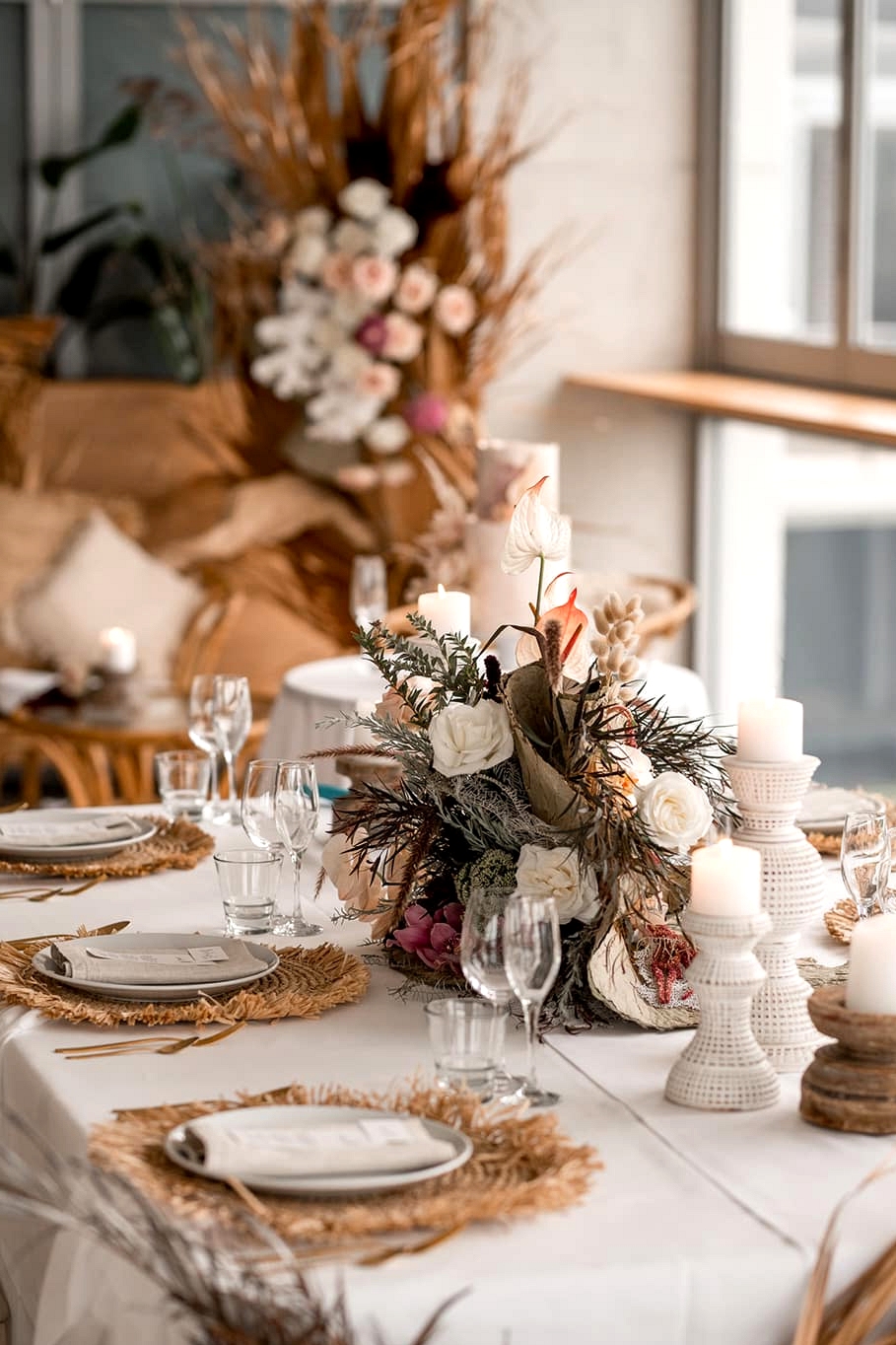 Natural Boho Beach Wedding Inspiration | Photography: Michael Boyle Photography