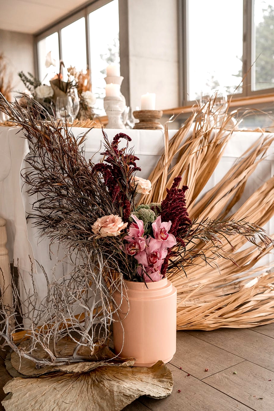 Natural Boho Beach Wedding Inspiration | Photography: Michael Boyle Photography