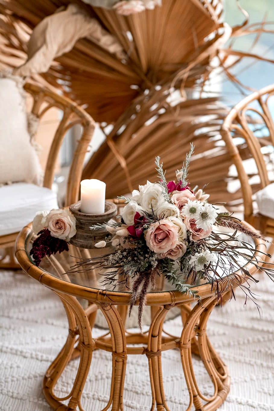 Natural Boho Beach Wedding Inspiration | Photography: Michael Boyle Photography