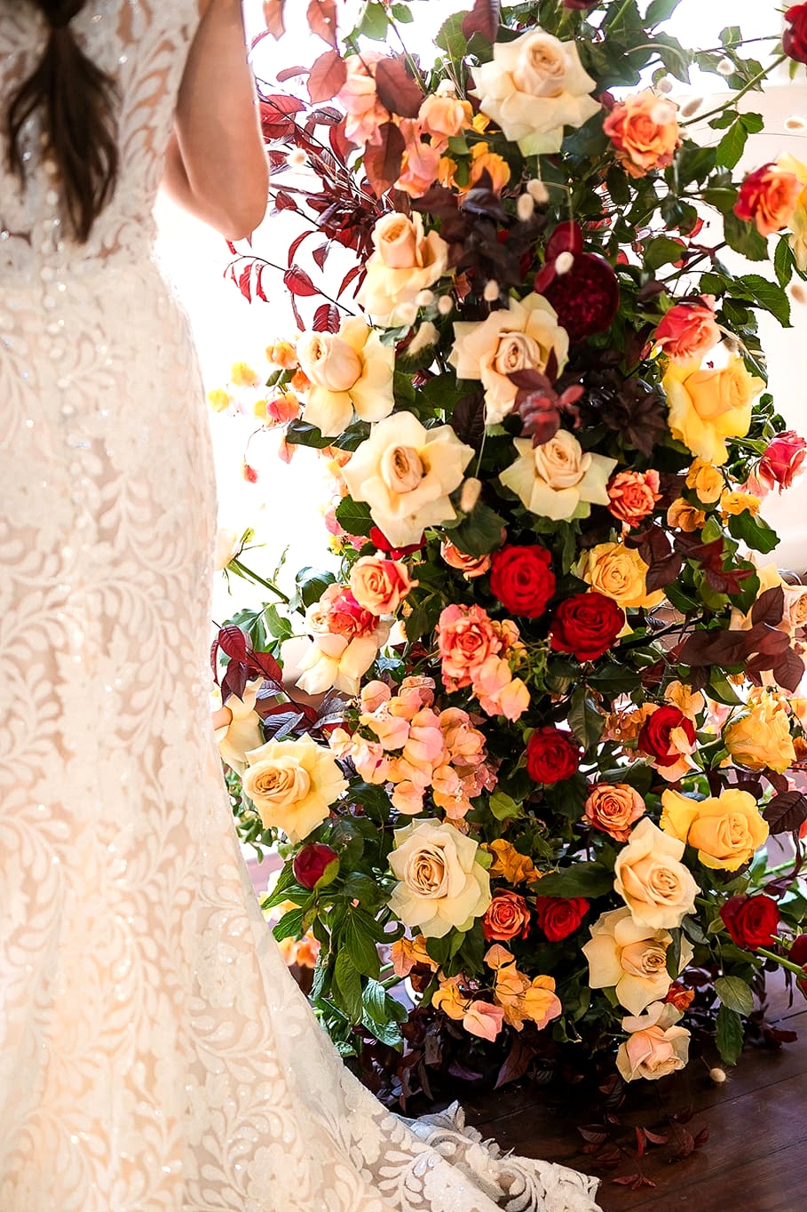 Modern Luxe Wedding Inspiration in Autumn Colours | Photography: Jason Soon Photography