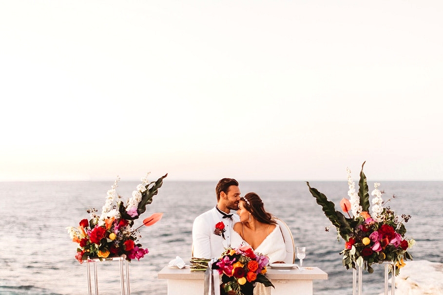 Luxe Coastal Wedding Inspiration | The Paper Fox