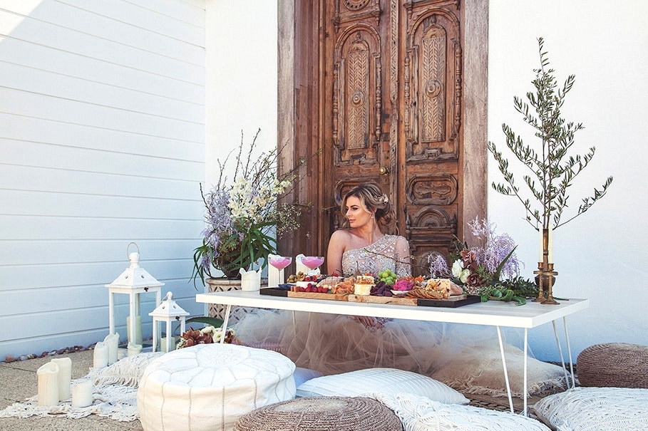 Moroccan Terrace Wedding Inspiration | Taylor Mitchell Photography