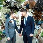 Modern Rustic Wedding Inspiration in Moody Blue & Copper