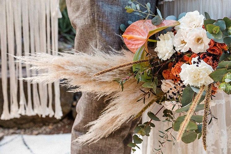 Burnt Orange Boho Desert Wedding Inspiration | Chasing Moments Photography 