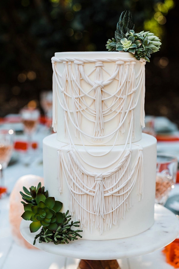 Burnt Orange Boho Desert Wedding Inspiration | Chasing Moments Photography 