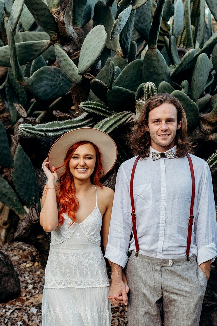 Burnt Orange Boho Desert Wedding Inspiration | Chasing Moments Photography 