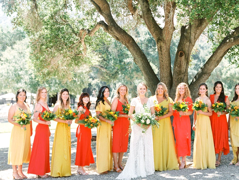 Colorful Arroyo Grande Wedding