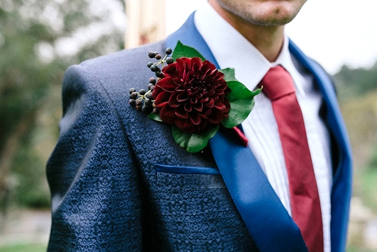 Burgundy & Gold Wedding Inspiration at a Magnificent Manor | Lucinda May Photography