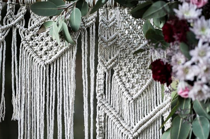 Rustic Boho Wedding Inspiration in Blush and Olive | Katrina Cram Photography