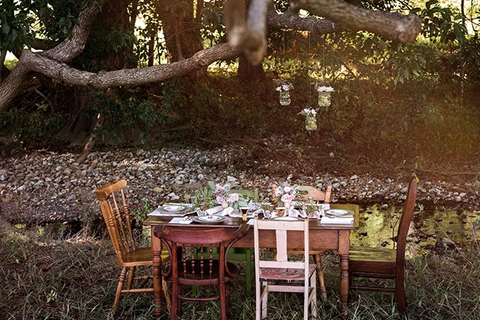 Rustic Boho Wedding Inspiration in Blush and Olive | Katrina Cram Photography