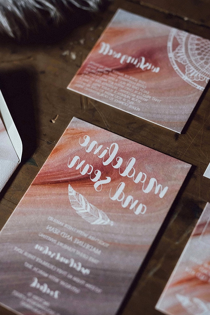 Modern Copper and Burgundy Wedding Inspiration | Raconteur Photography