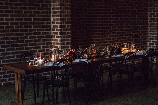 Modern Copper and Burgundy Wedding Inspiration | Raconteur Photography