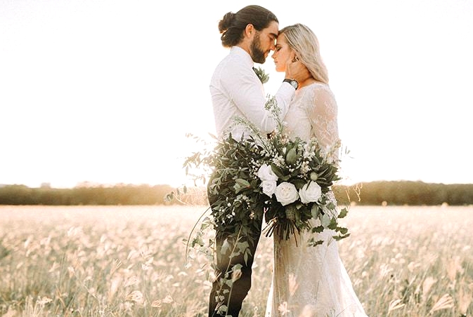 Modern Greenery Wedding Inspiration