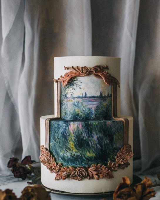 Modern Wedding Cake Trend