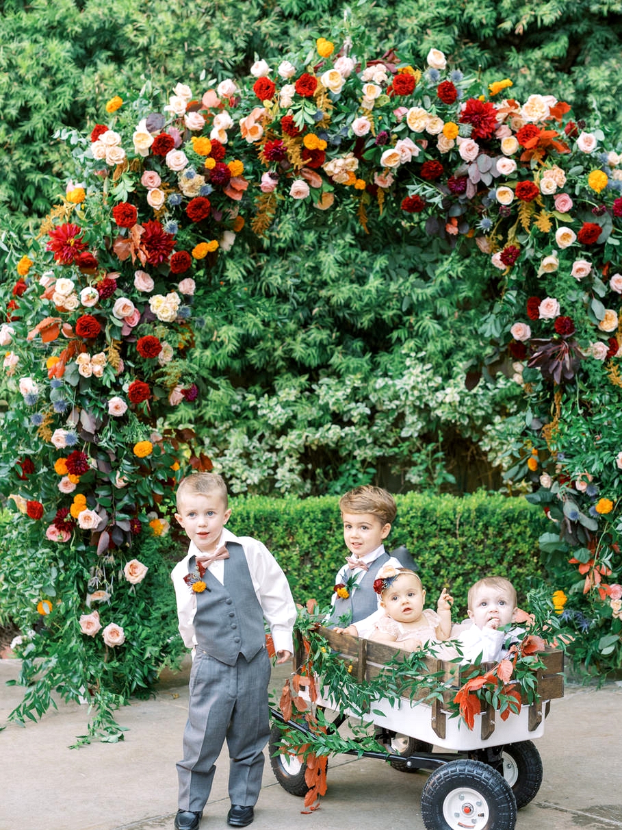 Franciscan Gardens Wedding ceremony