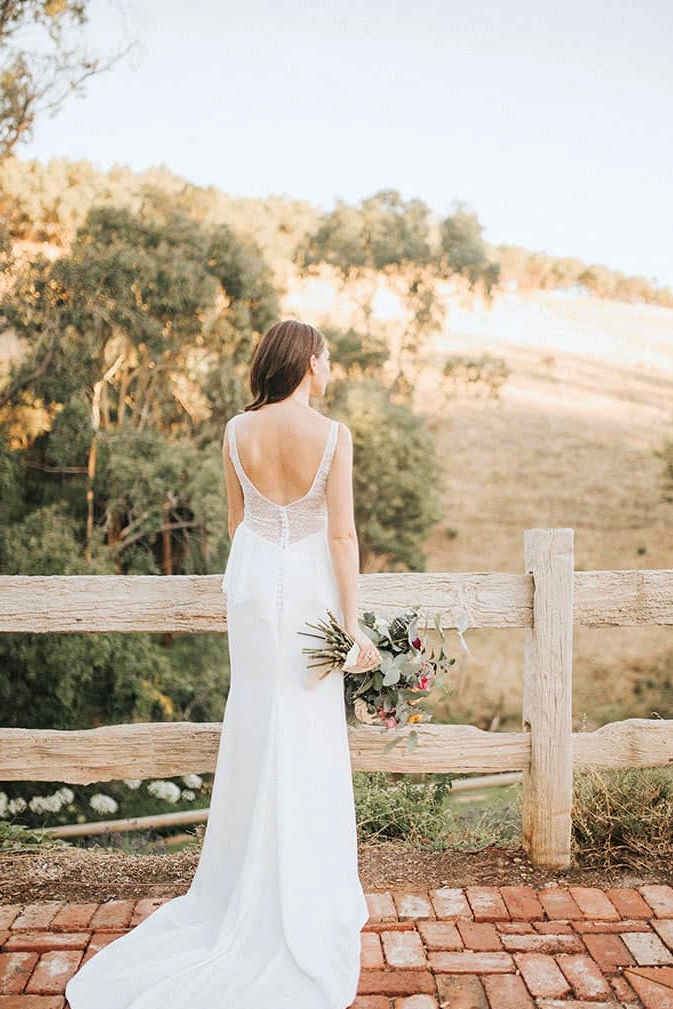 Rustic Floral Wedding Inspiration with Copper Highlights | Chloe Tanner Photography